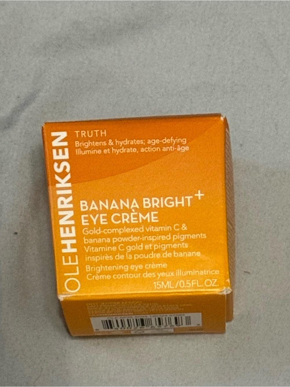 Ole Henriksen Banana Bright+ Eye Crème - Orange Packaging Brightening Eye Cream